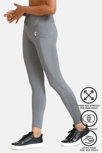 Zelocity Nouveau Shine Legging Grey